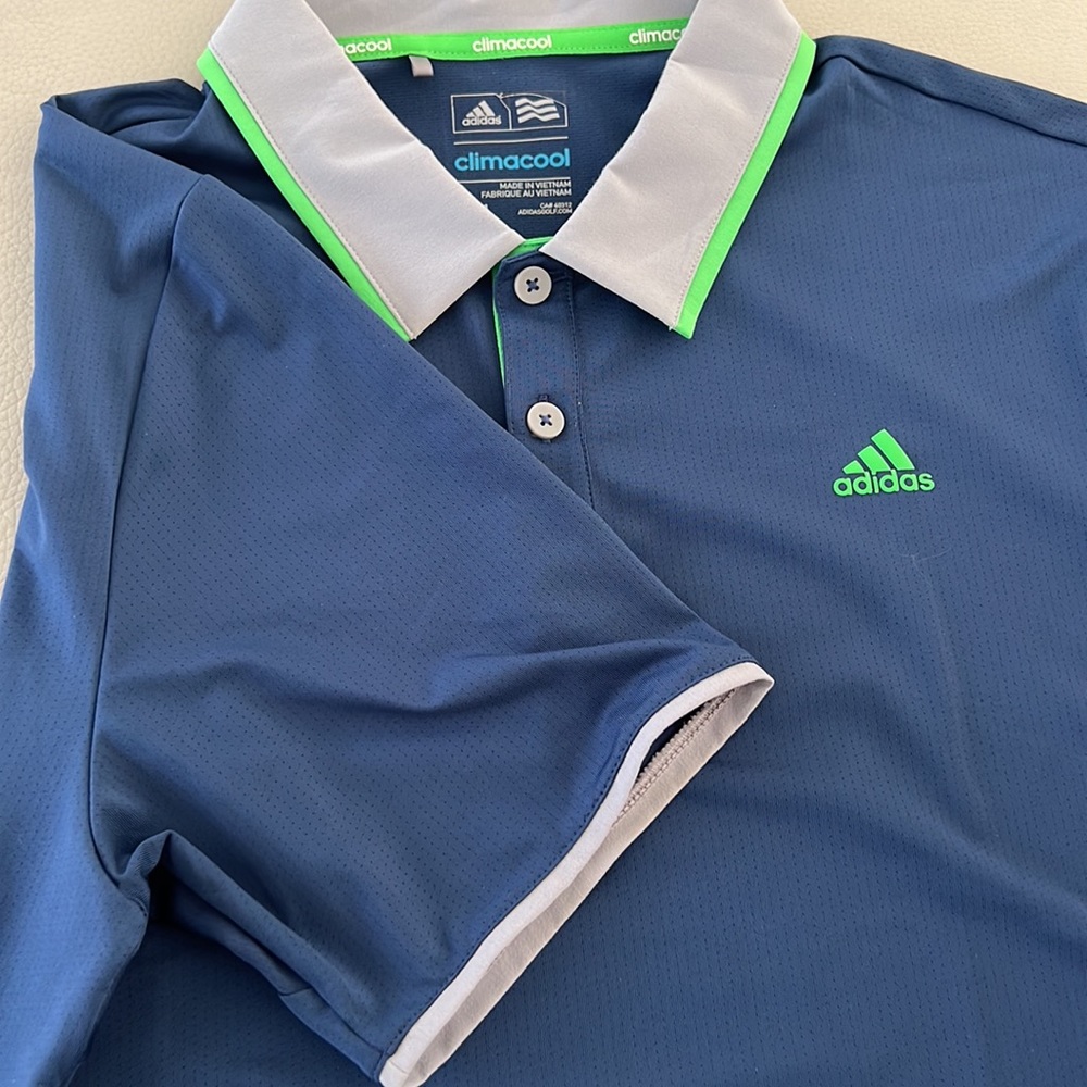 Adidas Climacool Golf Polo Shirt - Picture 6 of 9